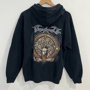 Finntroll Full Zip Hooded Sweatshirt Medium Concert Grunge